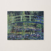 Brücke über den Wasserlilie Pond von Claude Monet Puzzle (Horizontal)