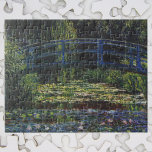 Brücke über den Wasserlilie Pond von Claude Monet Puzzle<br><div class="desc">Bridge Over Wasserlilie Pond von Claude Monet ist ein Vintager Impressionismus, ein Kunstgemälde mit einer Fußbrücke, die über die Blume der Wasserlilie in einem Teich im Garten von Monet auf seiner Zuhause in Giverny, Frankreich überquert. Schöne Blume schwimmen im Wasser und weinende Weidenbäume liegen im Hintergrund. Claude Monet malt gerne...</div>