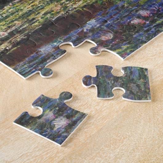 Brücke über den Wasserlilie Pond von Claude Monet Puzzle (Seite)