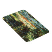 Brücke über den Wasserlilie-Teich von Claude Monet Magnet (Rechte Seite)