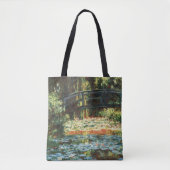 Brücke über den Wasserlilie-Teich von Claude Monet Tasche (Vorderseite)