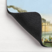 Brücke über der Lagune, 'von den Ansichten von Mousepad (Ecke)