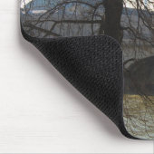 Brücke über der Seine, mousepad (Ecke)