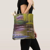 Brücke über die Monet-Teich-Tasche Tasche (Von Nahem)