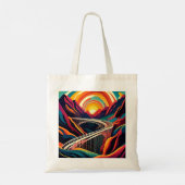 Brücke über die Schlucht 3 Tragetasche (Rückseite)