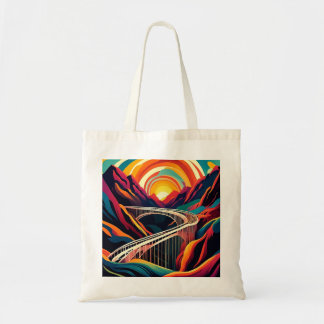 Brücke über die Schlucht 3 Tragetasche