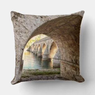 Brücke über Drina Kissen