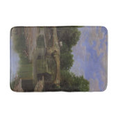 Brücke Über einem Fluss (von Santiago Rusiñol) Badematte (Vorderseite)