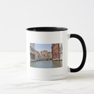 Brücke über einem Kanal, Canal Grande, Venedig, Tasse