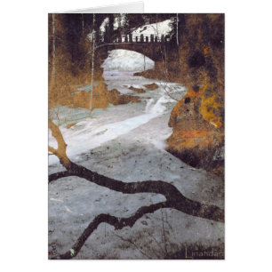 Brücke über einen Froststrahl von Alexandra Cook