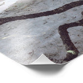 Brücke über einen Froststrahl von Alexandra Cook Fotodruck (Ecke)