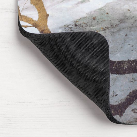 Brücke über einen Froststrahl von Alexandra Cook Mousepad (Ecke)