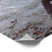 Brücke über einen Froststrahl von Alexandra Cook Poster (Ecke)