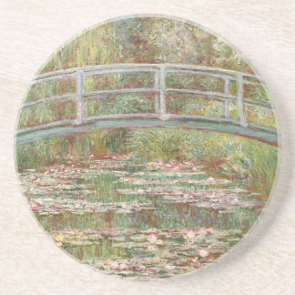 Brücke über einen Teich von Wasserläufen durch Mon Getränkeuntersetzer