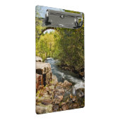 Brücke über Fluss Mini Klemmbrett (Schrägansicht)