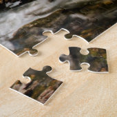 Brücke über Fluss Puzzle (Seite)