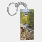 Brücke über Fluss Schlüsselanhänger (Vorderseite links)