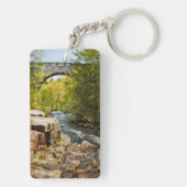 Brücke über Fluss Schlüsselanhänger (Rückseite)