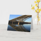Brücke über Schuylkill Fluss Karte (Gelbe Blume)
