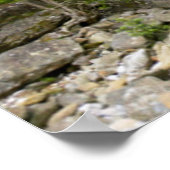 Brücke über Stream, Tsitsikamma Nationalpark Poster (Ecke)