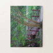 Brücke über Wasser Puzzle (Vertikal)