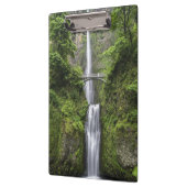 Brücke über Wasserfall Atemberaubende Landschaftsf Klemmbrett (Links)