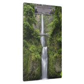 Brücke über Wasserfall Atemberaubende Landschaftsf Klemmbrett (Rechts)