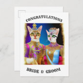 BRÜCKE UND GRUPPE ANKÜNDIGUNGSPOSTKARTE (Vorne/Hinten)