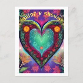 BRÜCKE UND GRUPPE ANKÜNDIGUNGSPOSTKARTE