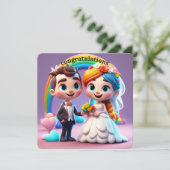 BRÜCKE UND GRUPPE SAVE THE DATE (Stehend Vorderseite)