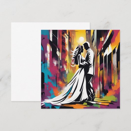 BRÜCKE UND GRUPPE SAVE THE DATE (Vorne/Hinten)