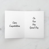 BRÜCKE UND GRUPPENTOST KARTE (Innenseite)