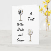 BRÜCKE UND GRUPPENTOST KARTE (Gelbe Blume)