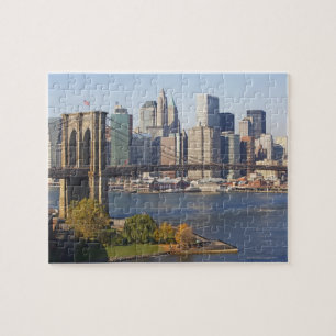Brücke und Stadtbild Puzzle