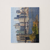Brücke und Stadtbild Puzzle (Vertikal)