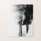 Brücke und Stream WS 11x14 252pc jpcnm Puzzle (Vertikal)