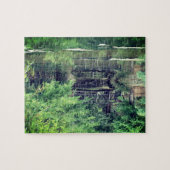 Brücke und Wasser Puzzle (Horizontal)