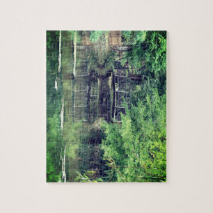 Brücke und Wasser Puzzle