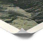 Brücke unter Balance Rock View Poster (Ecke)