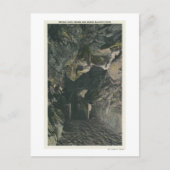 Brücke unter Balance Rock View Postkarte (Vorderseite)