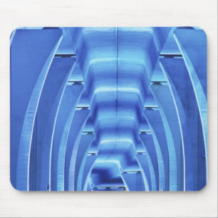 Brücke, Unterbodenbeleuchtung, Hafen von Miami, Mousepad