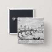 Brücke von Aelius und Hadrians Mausoleum (Castel S Button (Vorne & Hinten)