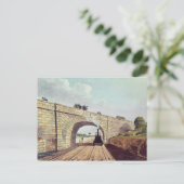 Brücke, von der "Liverpool and Manchester Railway" Postkarte (Stehend Vorderseite)