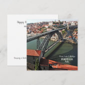 Brücke von Porto über den Douro-Fluss, Portugal (Vorne/Hinten)