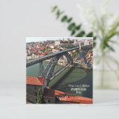 Brücke von Porto über den Douro-Fluss, Portugal (Stehend Vorderseite)