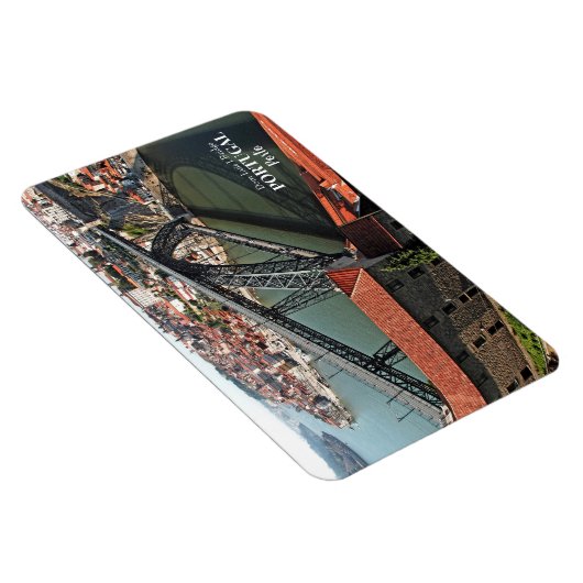 Brücke von Porto über den Douro-Fluss, Portugal Magnet (Rechte Seite)