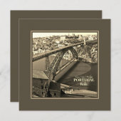 Brücke von Porto über den Douro-Fluss, Portugal, S (Vorne/Hinten)