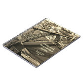 Brücke von Porto über den Douro-Fluss, Portugal, S Notizblock (Linke Seite)