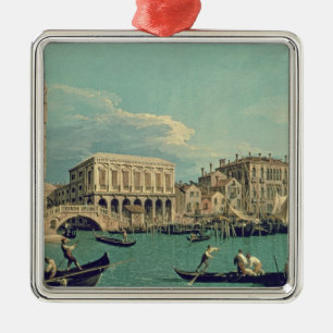Brücke von Seufzern, Venedig c.1740 Silbernes Ornament