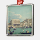 Brücke von Seufzern, Venedig c.1740 Silbernes Ornament (Links)